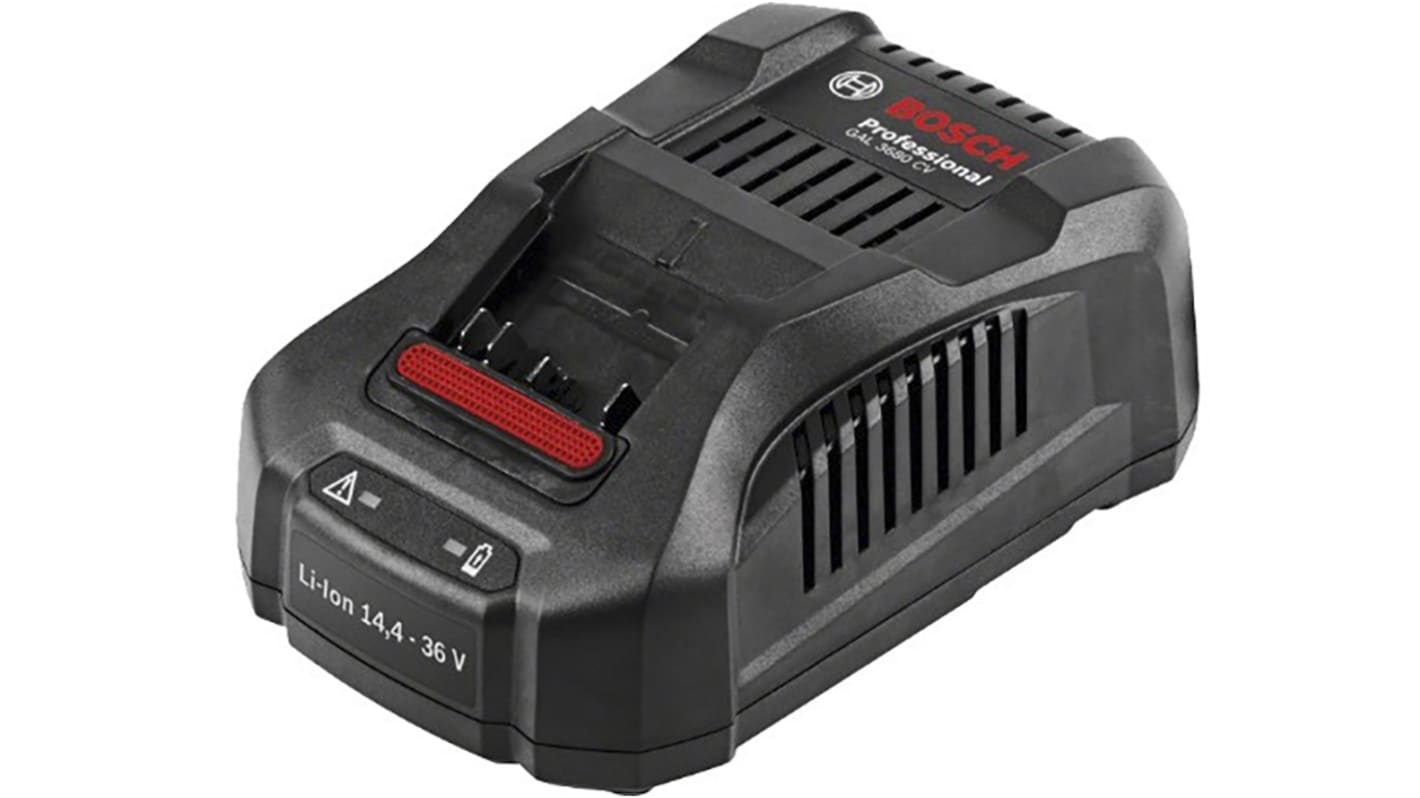 Bosch 2607225900 Power Tool Charger, 36V for use with Bosch Li-ion Batteries, Euro Plug