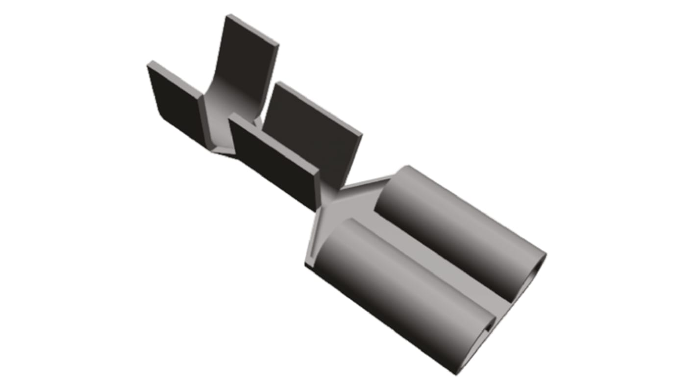 Capicorda femmina TE Connectivity Femmina, Non isolato, linguetta 6.35 x 0.81mm