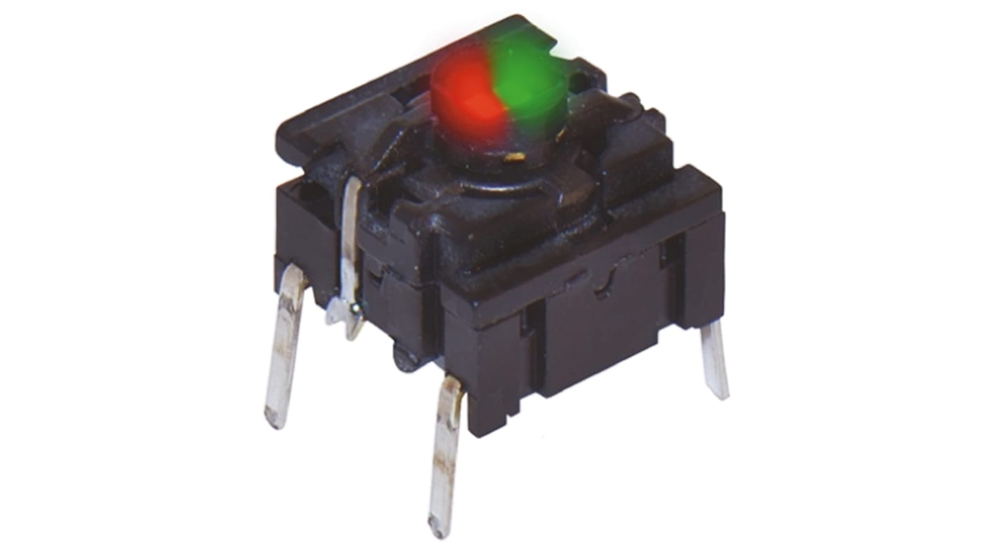 MEC IP67 Cap Tactile Switch, SPST 50 mA @ 24 V dc