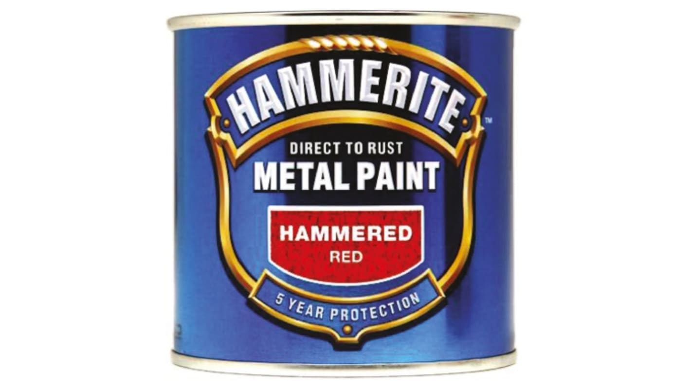 Hammerite Metal Paint in Hammered Red 250ml