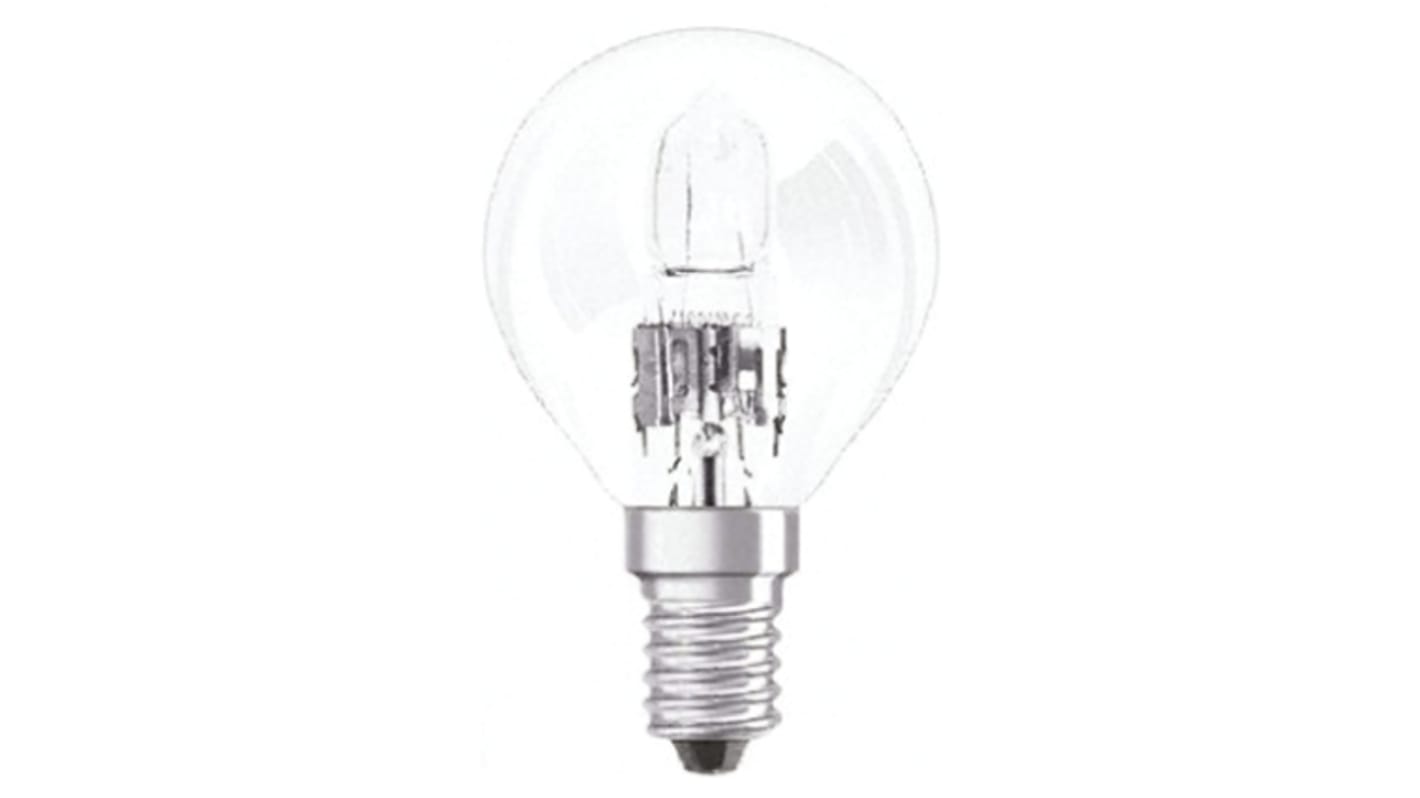 Sylvania 42 W Clear Halogen Bulb SES / E14, Globe, 230 V, 46mm