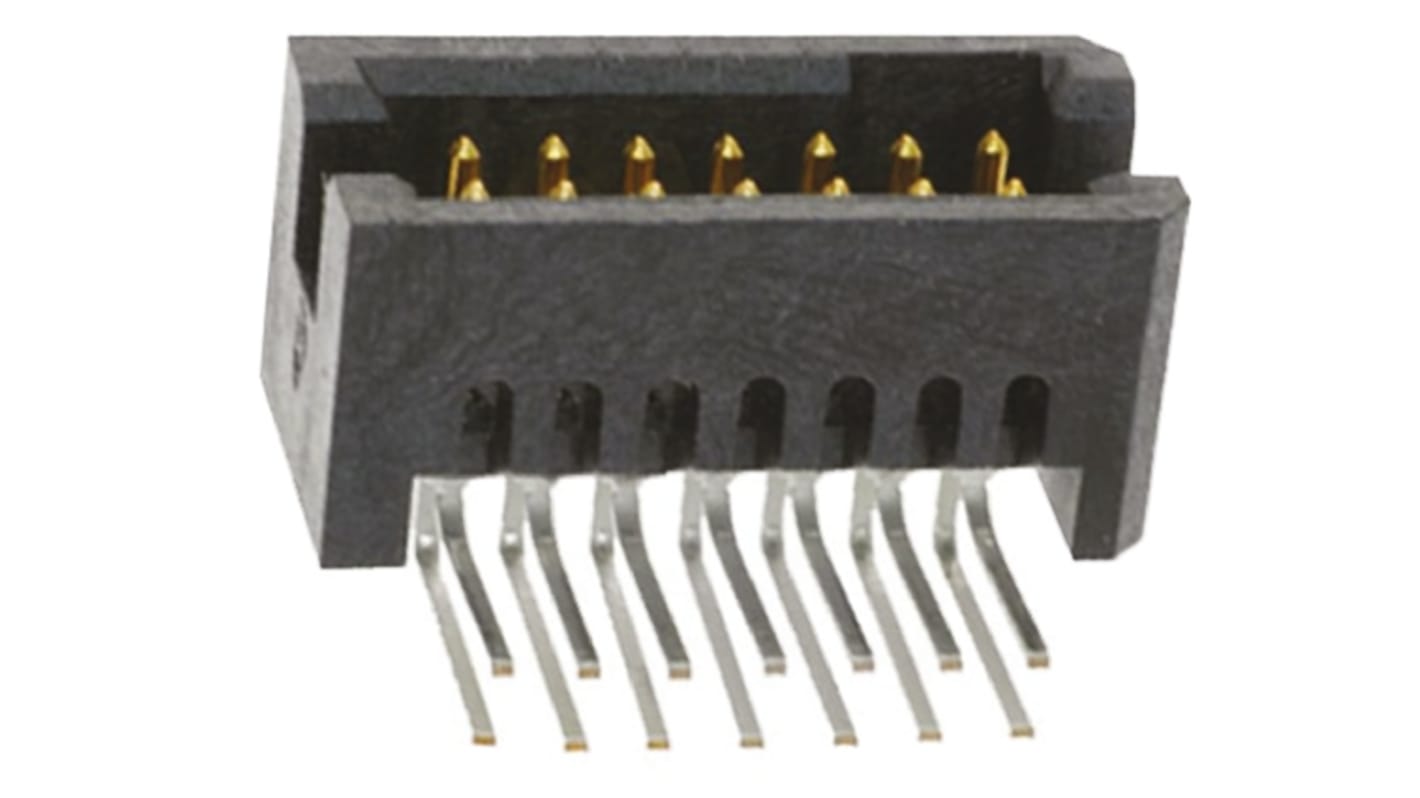 Wtyk PCB 10-pinowe raster: 1.27mm 2-rzędowe Samtec Przewlekany 5.0A 350.0 V.