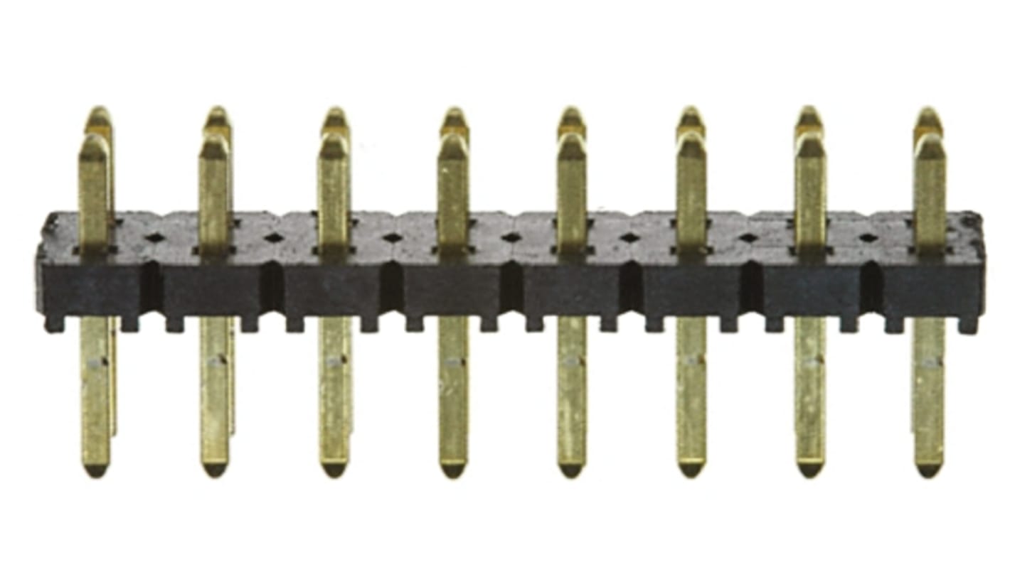 Connettore maschio Samtec, 16 vie, 2 file, passo 2.54mm
