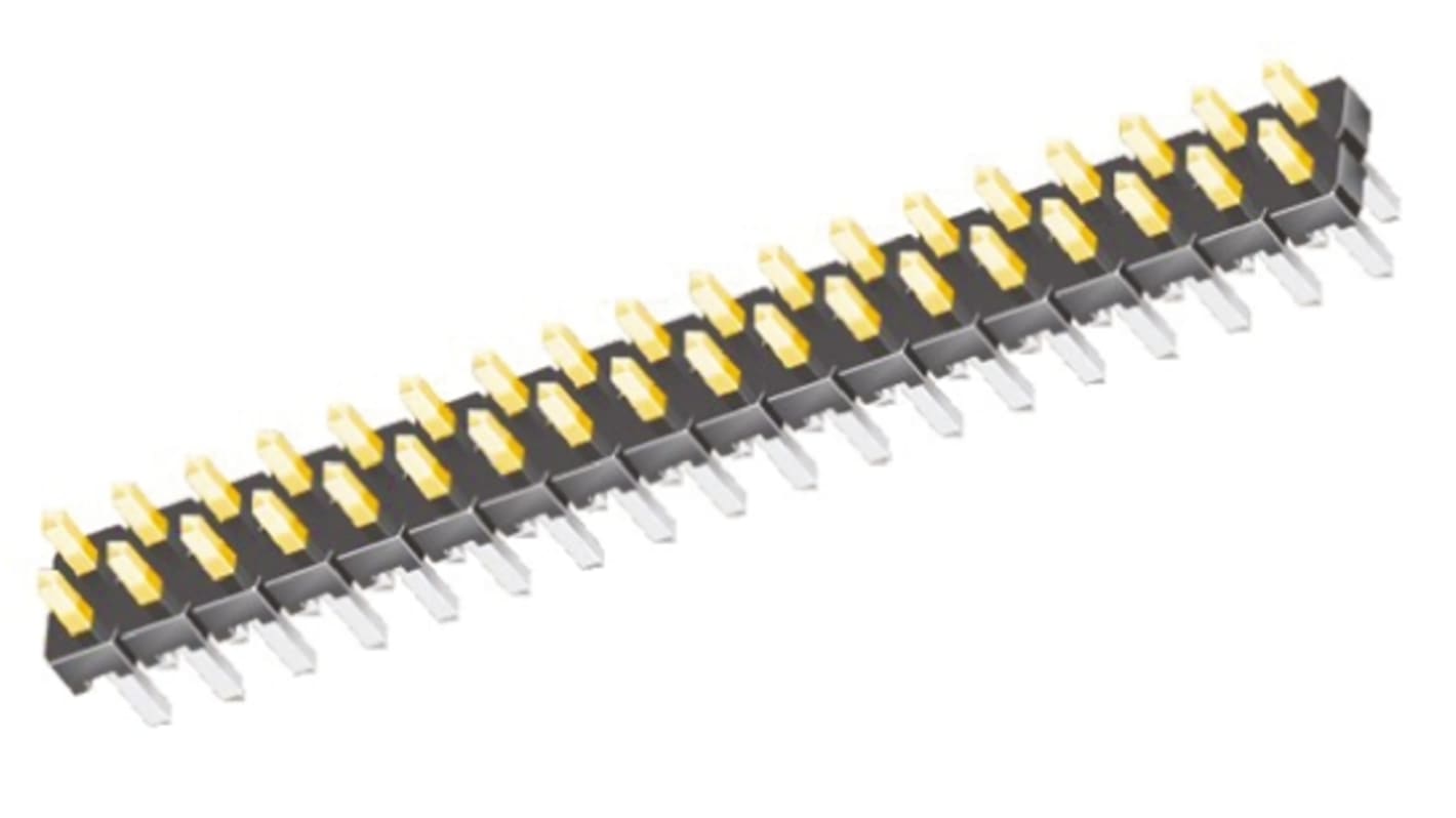 Connettore maschio Samtec, 10 vie, 2 file, passo 2.0mm