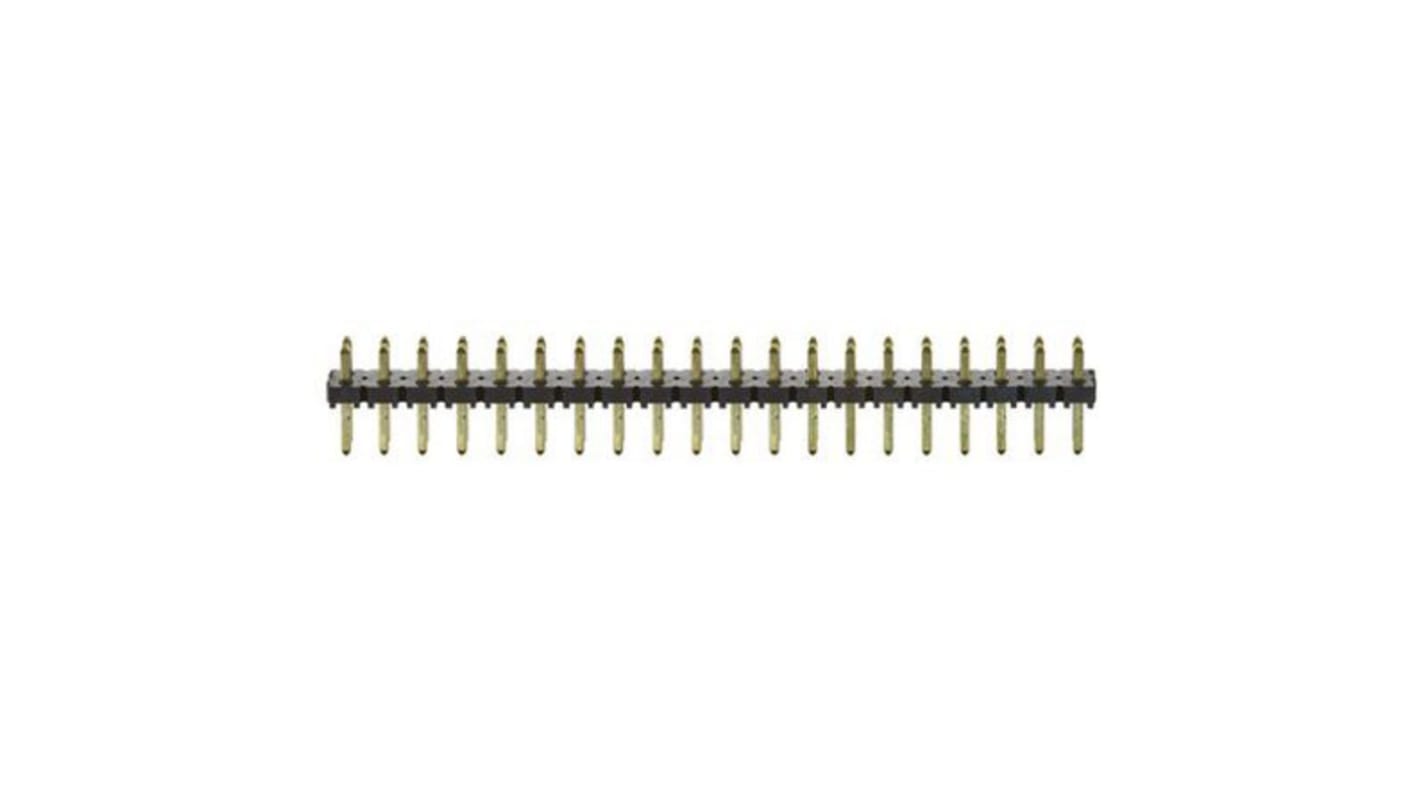 Connettore maschio Samtec, 40 vie, 2 file, passo 2.54mm
