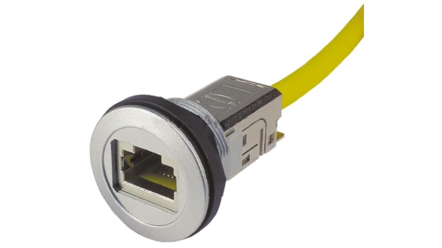 Accoppiatore Harting, Spina RJ45/presa RJ45, Cat6