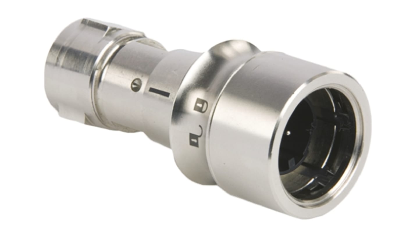 Bulgin Circular Connector, 2 Contacts, Cable Mount, Plug, Male, IP66, IP68, IP69K, Buccaneer 6000 Series