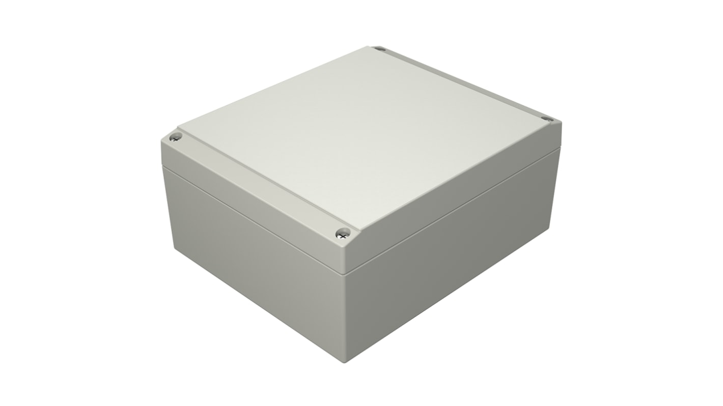 Caja Rose de Aluminio Presofundido Gris, 180 x 150 x 81mm, IP66, , Lloyds Register, Registro marítimo, UL 508