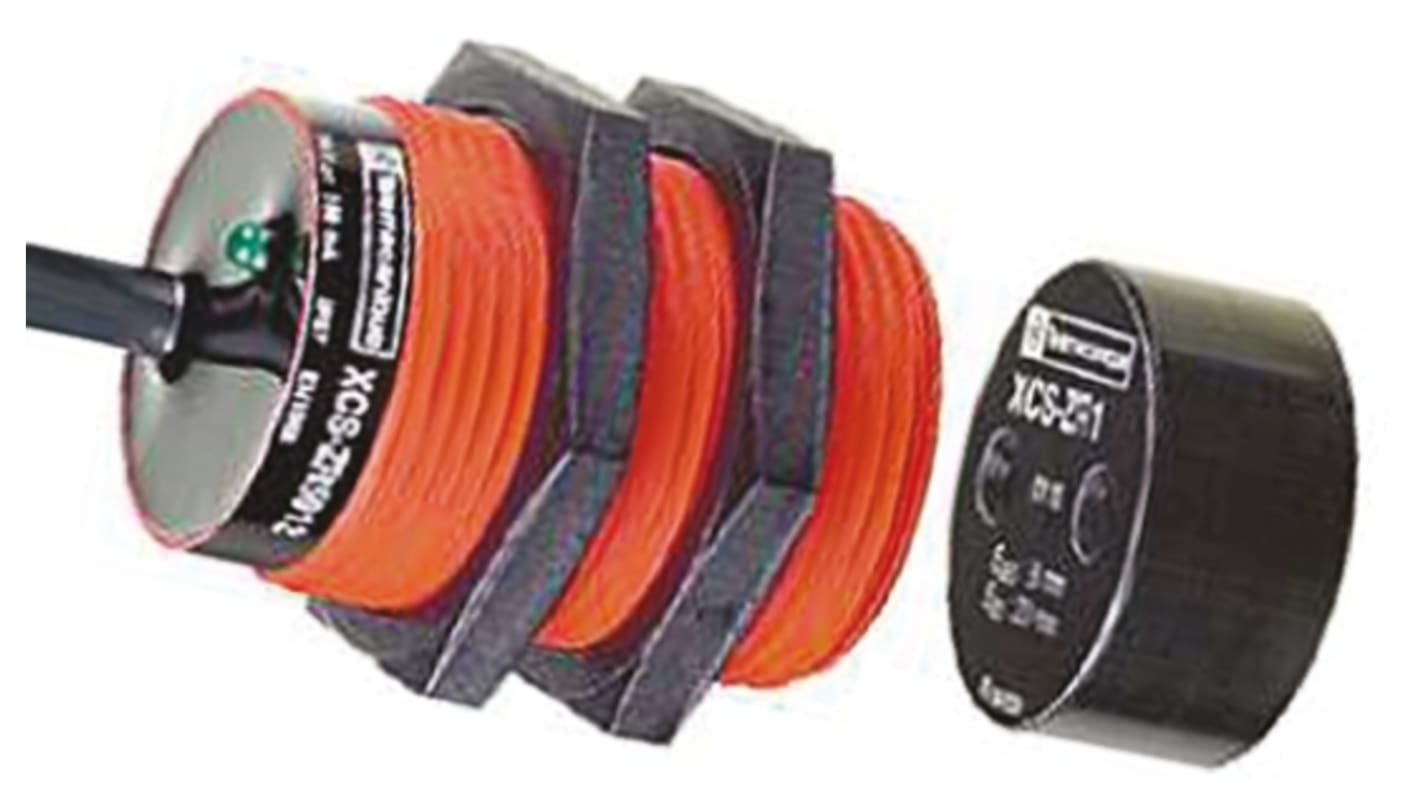 Telemecanique Sensors 非接触式安全开关, 编码执行器, IP67, XCS-DMR系列