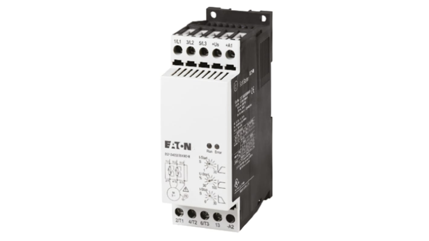 Eaton Soft Starter, , 1.5 kW, 460 V ac, 3 Phase, IP20