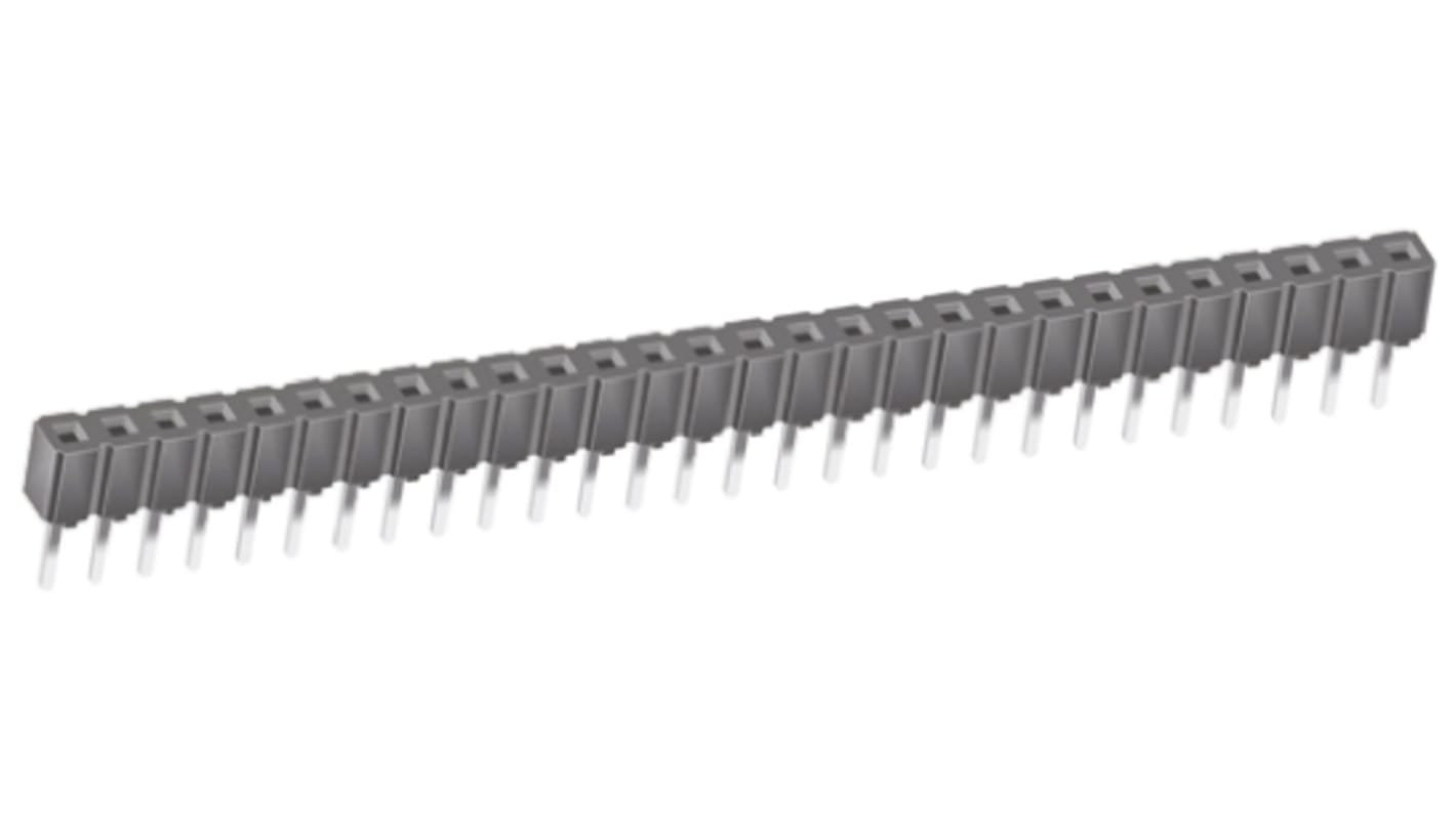 Gniazdo PCB 28 -pinowe raster: 2.54mm typu płytka – płytka Proste Przewlekany