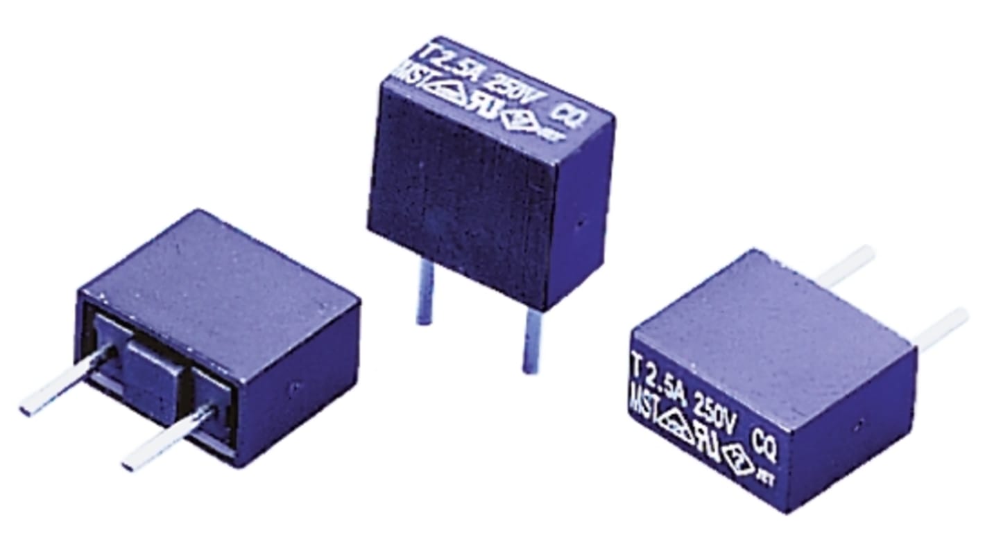 RS PRO PC Board Non Resettable Fuse, Radial 630mA, 250V