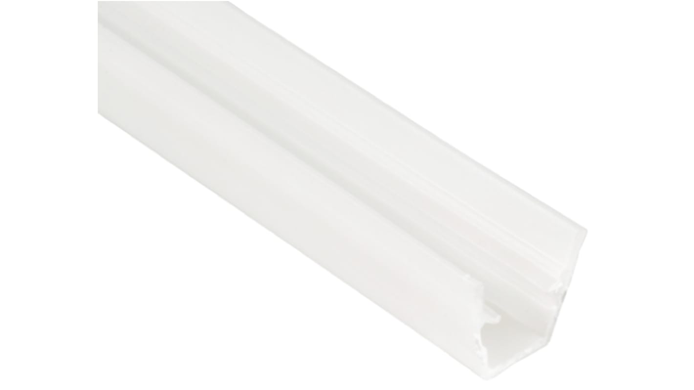 Profilo di copertura RS PRO, in PP, Naturale, lungh. 2m, per profili 40 mm, scanalatura 8mm