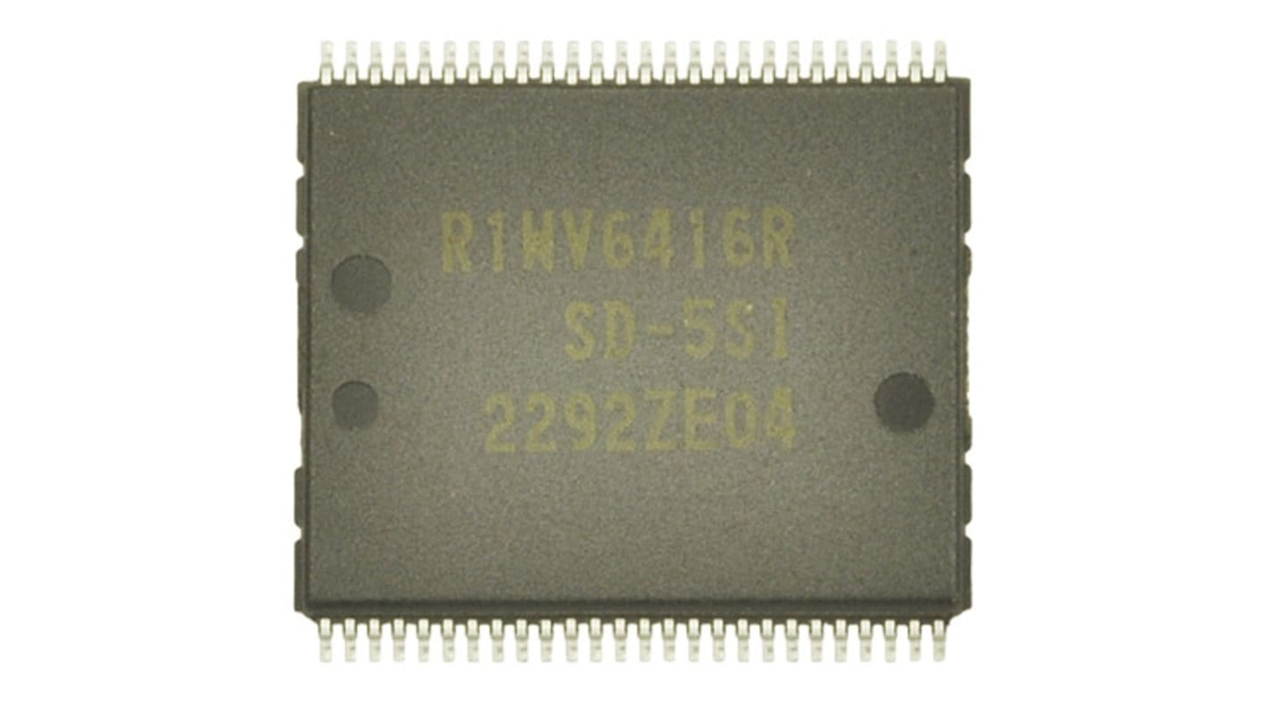Renesas Electronics SRAM, R1WV6416RSD-5SI#B0- 64Mbit