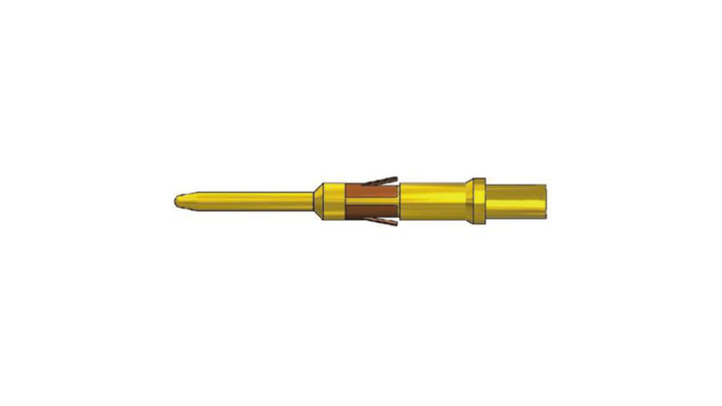 AB Connectors Male Crimp Circular Connector Contact, Contact Size 12, Wire Size 2.5 → 3 mm²