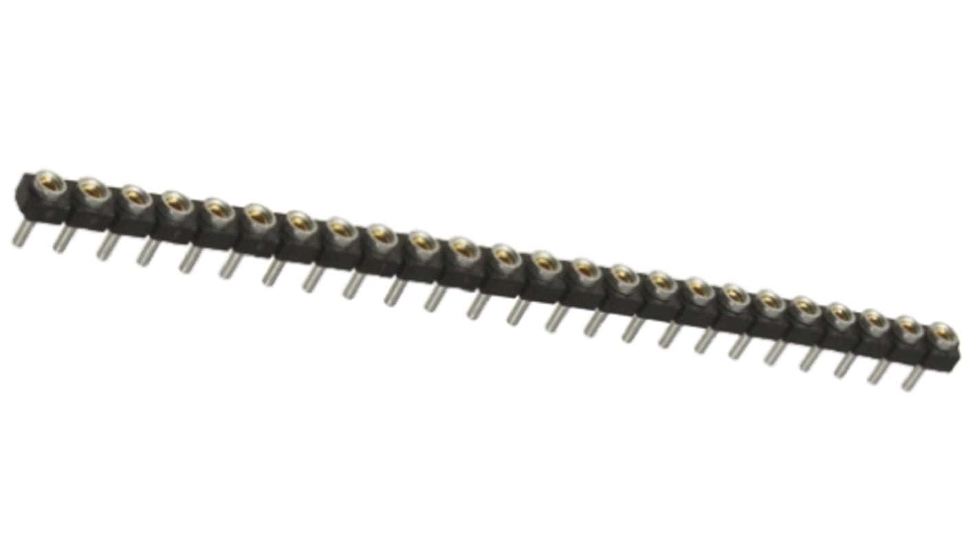 Gniazdo PCB 24 -pinowe raster: 2.54mm typu płytka – płytka Proste Przewlekany