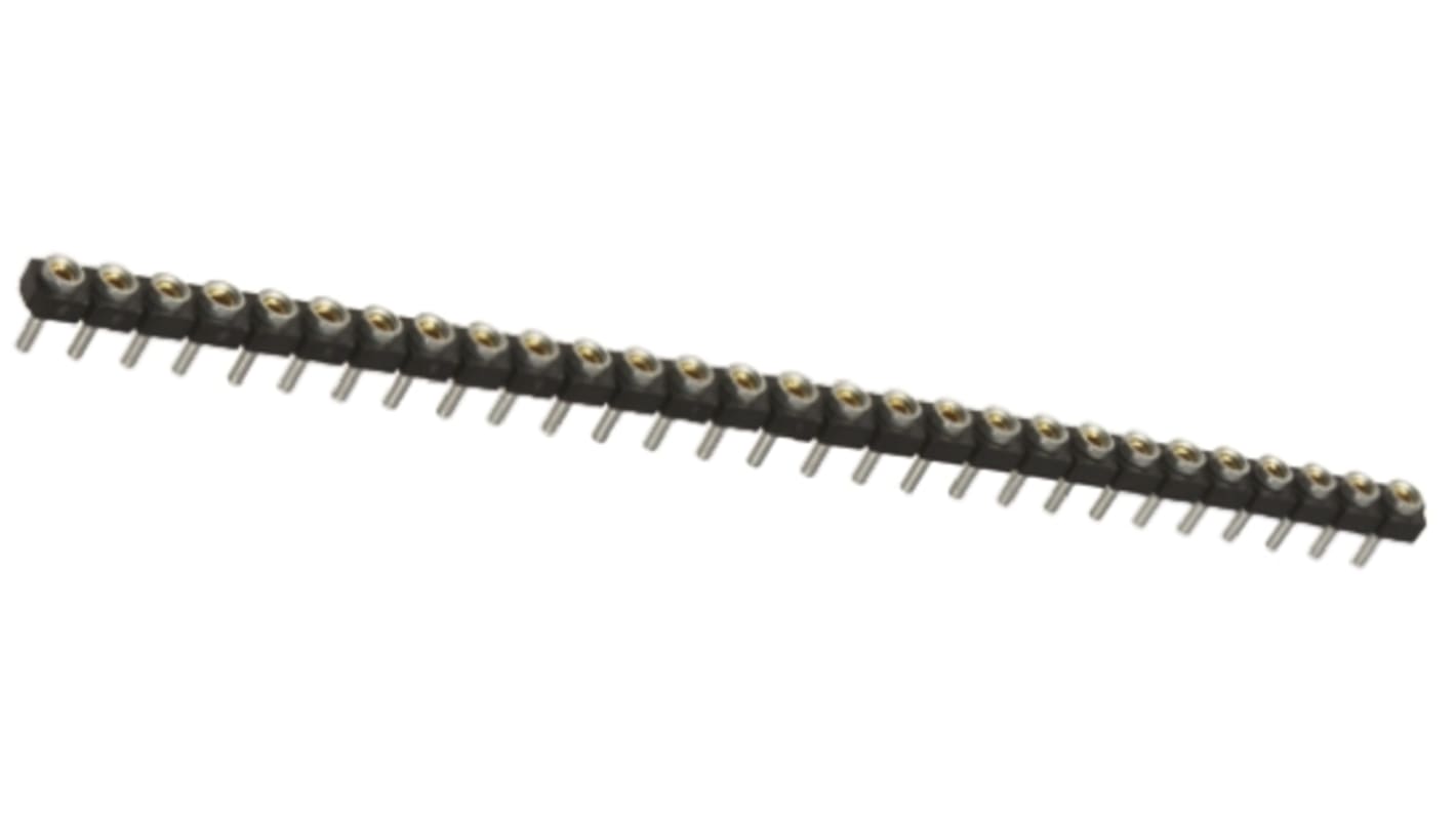 Gniazdo PCB 28 -pinowe raster: 2.54mm typu płytka – płytka Proste Przewlekany