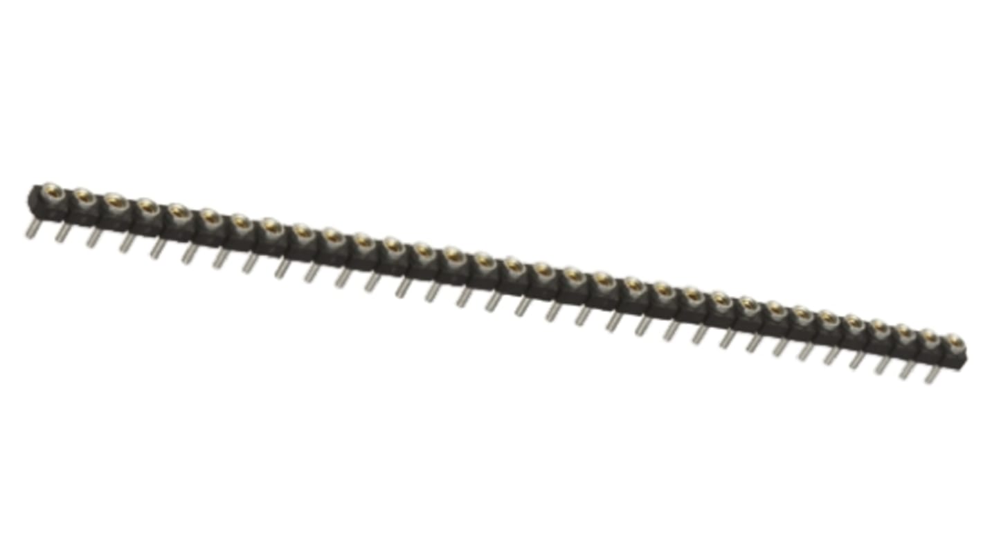 Gniazdo PCB 32 -pinowe raster: 2.54mm typu płytka – płytka Proste Przewlekany