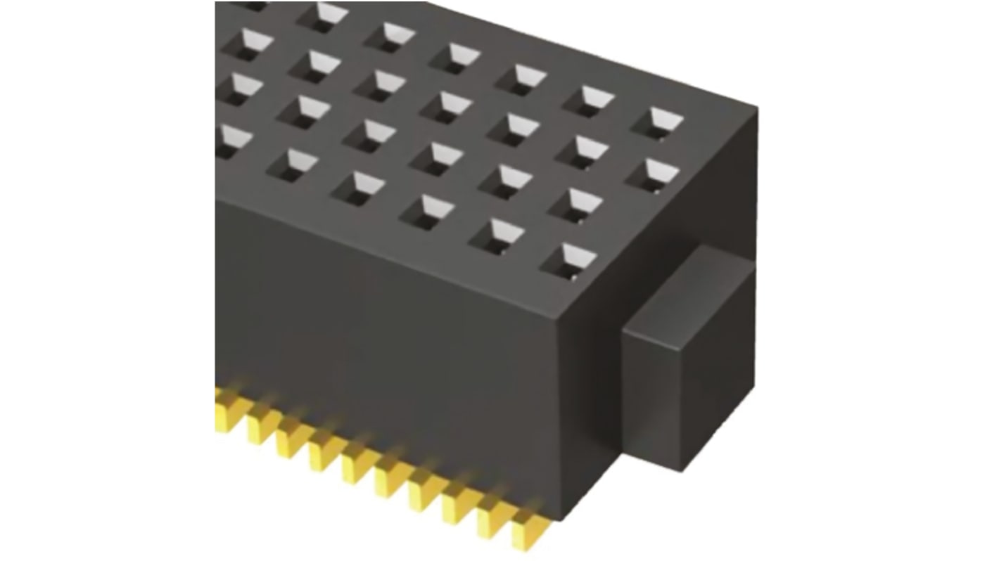 Gniazdo PCB 200 -pinowe 4 -rzędowe raster: 1.27mm typu płytka – płytka Proste SMD