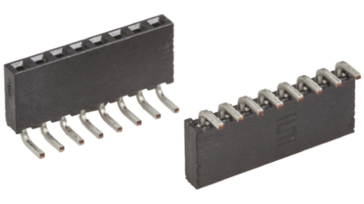 Gniazdo PCB 8 -pinowe raster: 2mm typu płytka – płytka Kąt Proste Przewlekany