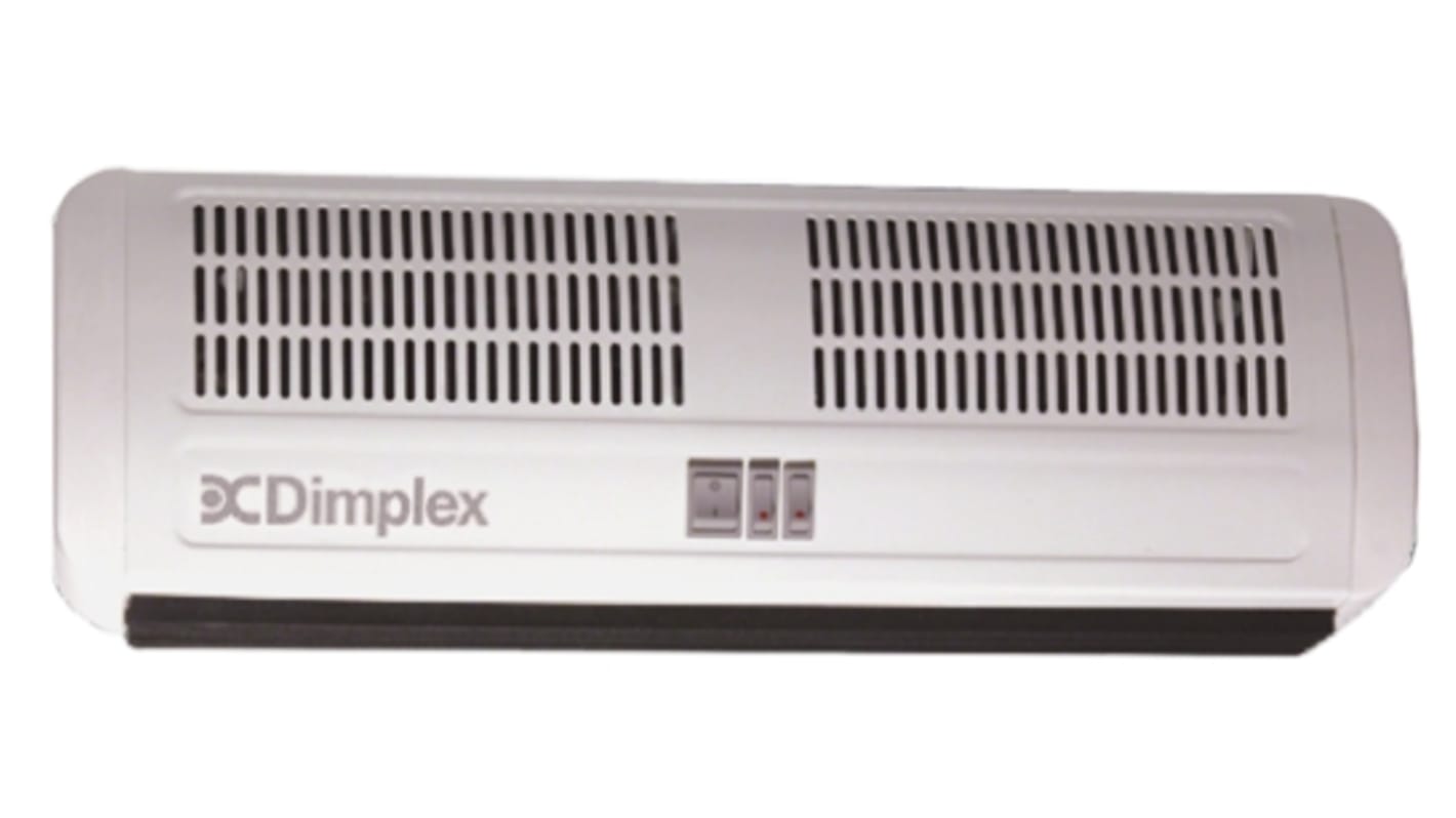 Cortina de aire Dimplex serie AC, caudal 248m³/h, Cooling, Heating, Humidifying, potencia calorífica 4.5kW