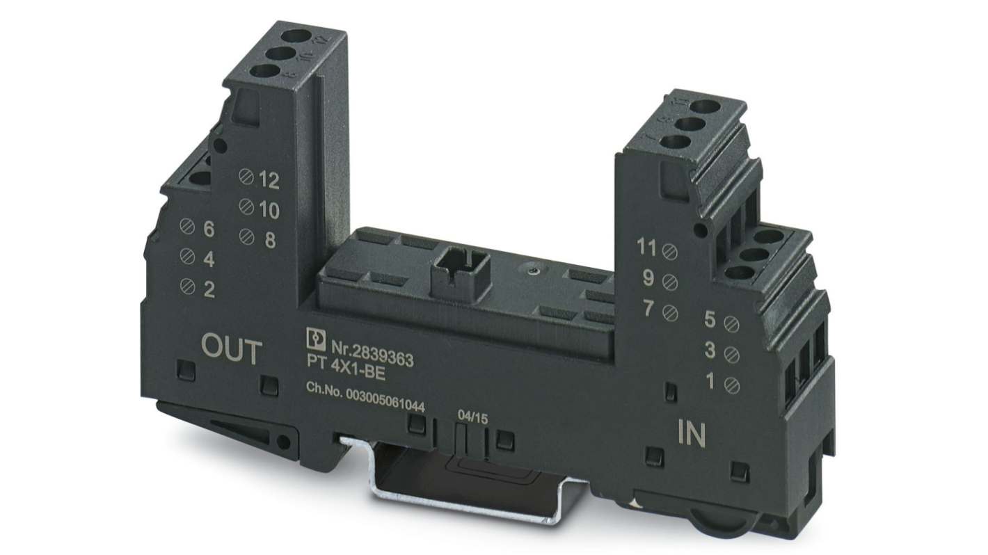 Phoenix Contact Mounting Base for use with PT Series