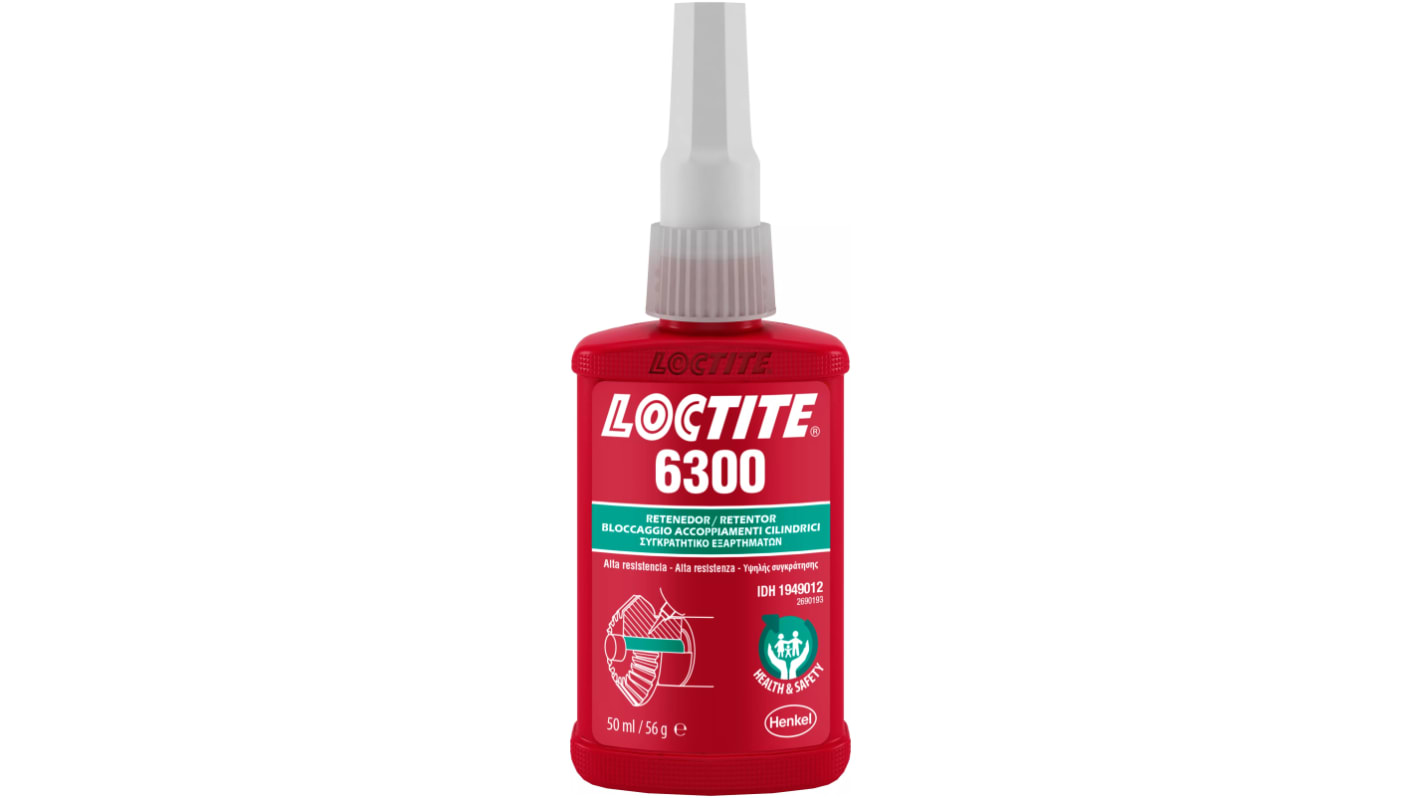 Loctite 6300 Flüssig Grün, Flasche 50 ml, für Metall