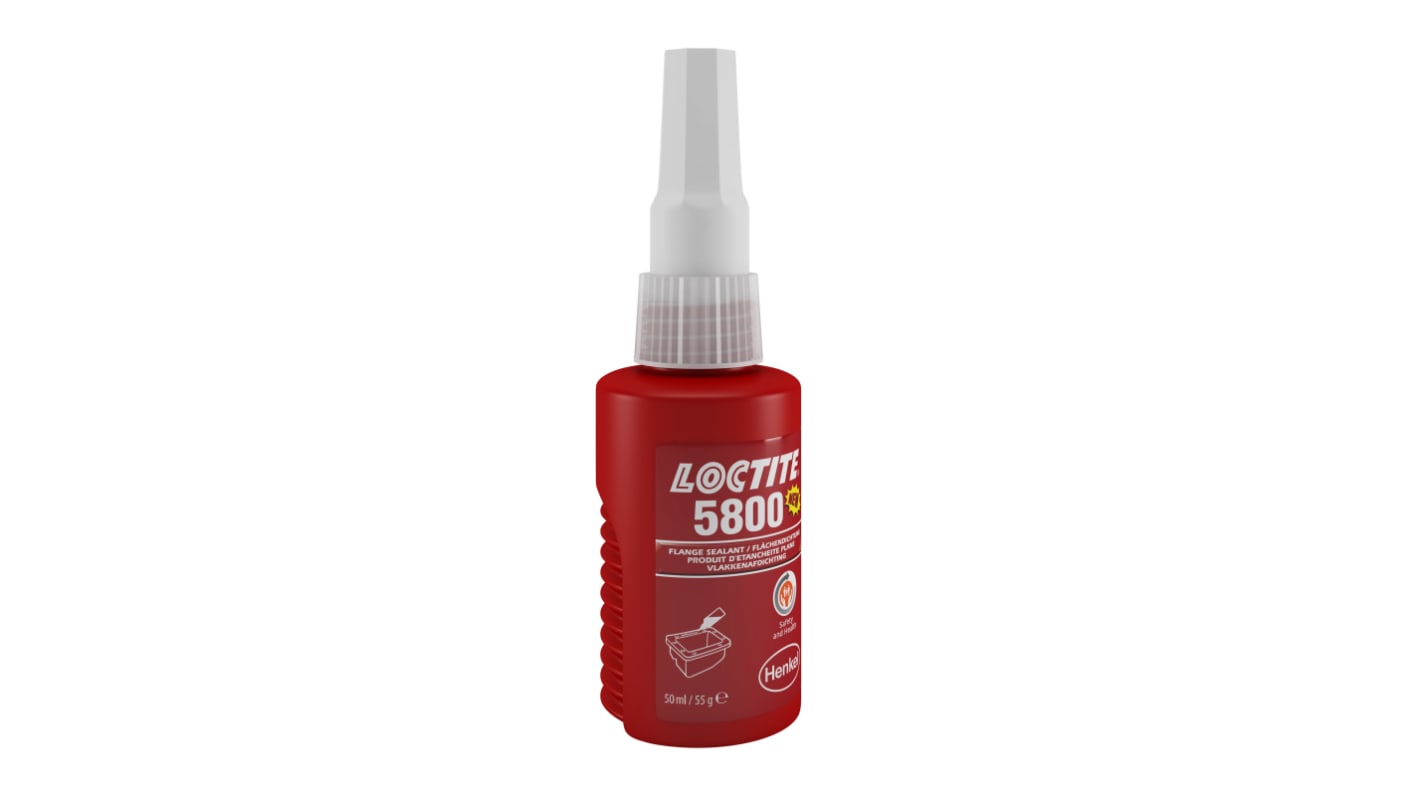 Loctite 5800 Pipe Sealant Liquid for Gasketing 50 ml Bottle