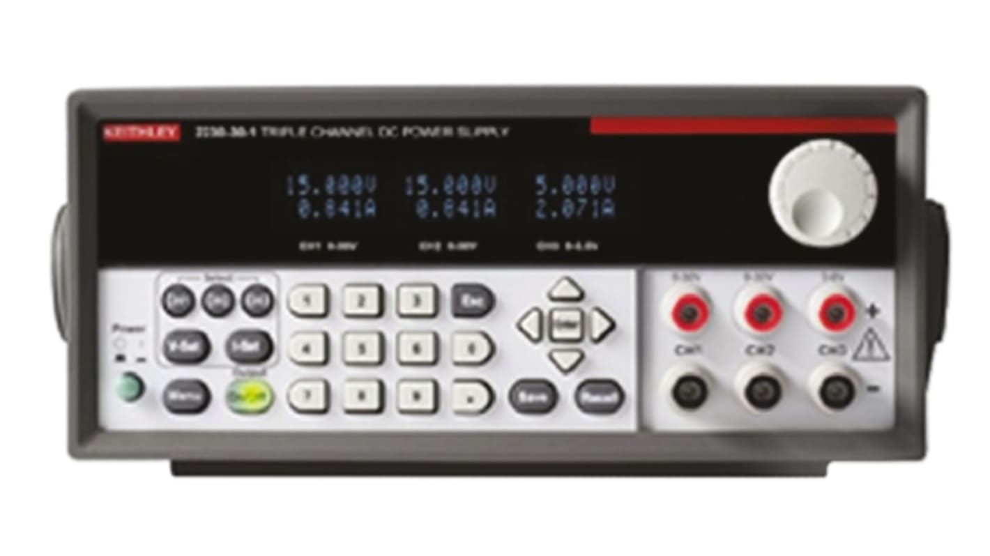 Keithley 2230G Series Digital Bench Power Supply, 0 → 30V, 1.5A, 3-Output, 450VA