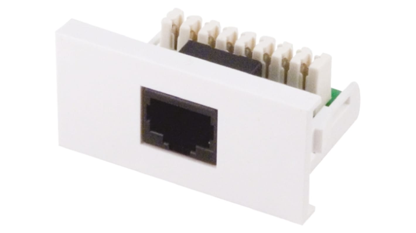 RS PRO 1 Way Cat6e, IDC Faceplate