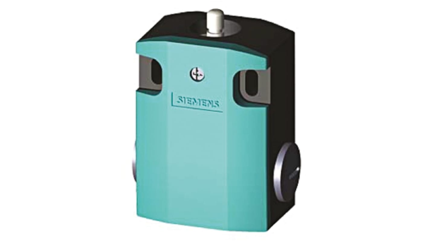 Siemens 3SE5 Series Round Plunger Limit Switch, 2NO/1NC, Metal Housing