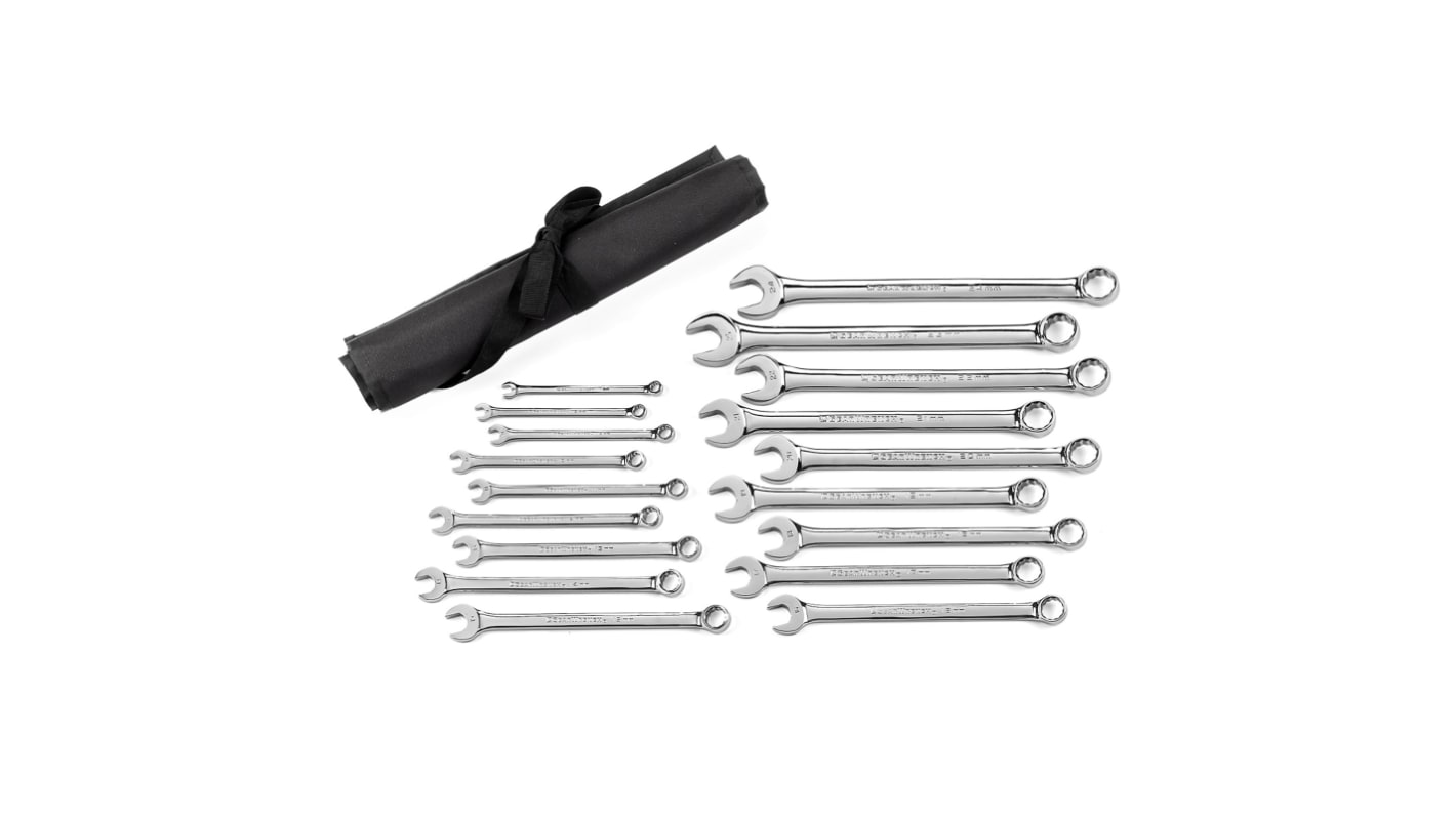 GearWrench 18-Piece Spanner Set, 7 → 24 mm