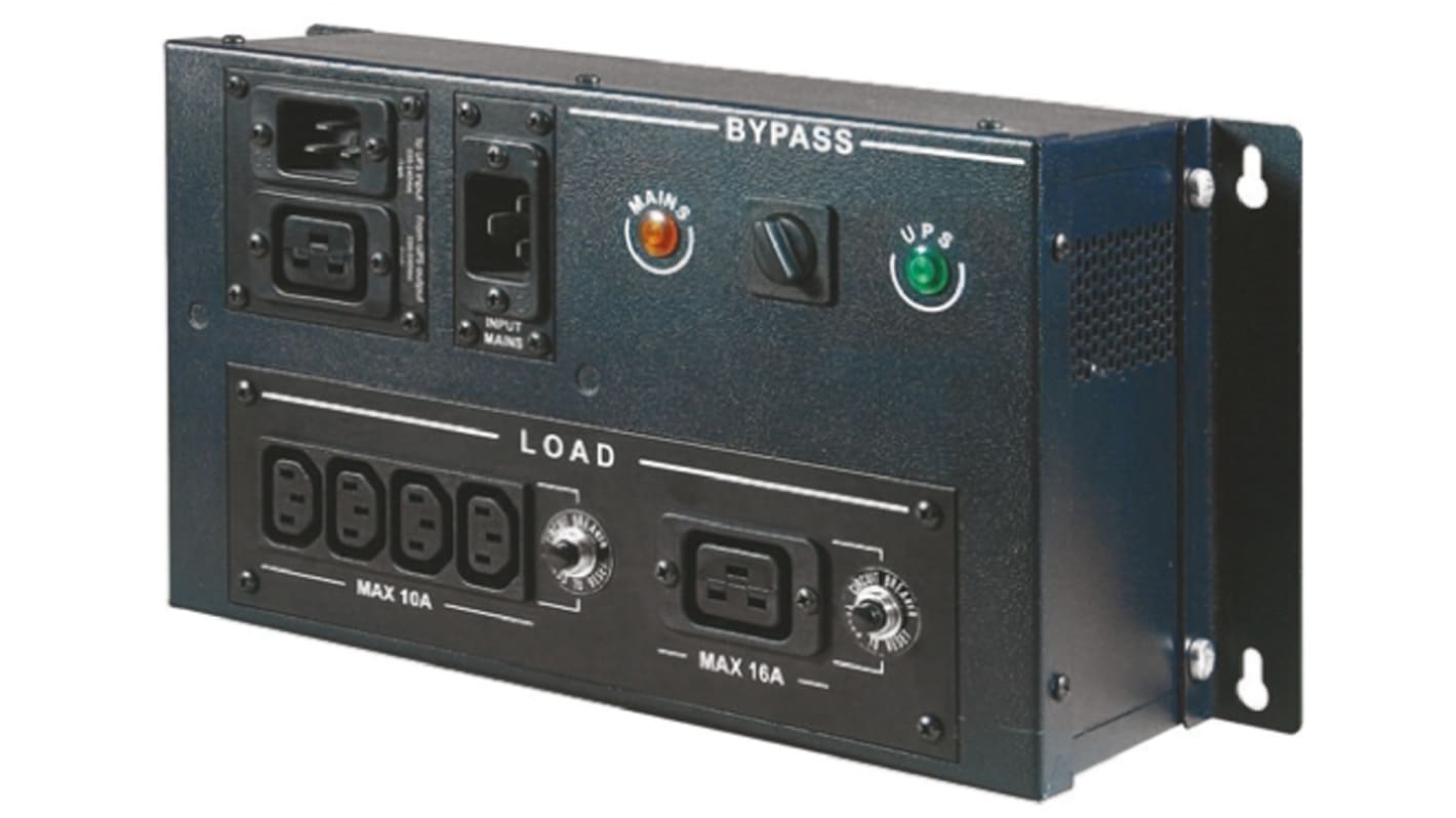 Riello UPS Bypass Switch, for use with Dialog Dual 3k3VA-4kVA, Dialog Plus 200ER, DLP 300S/300ER