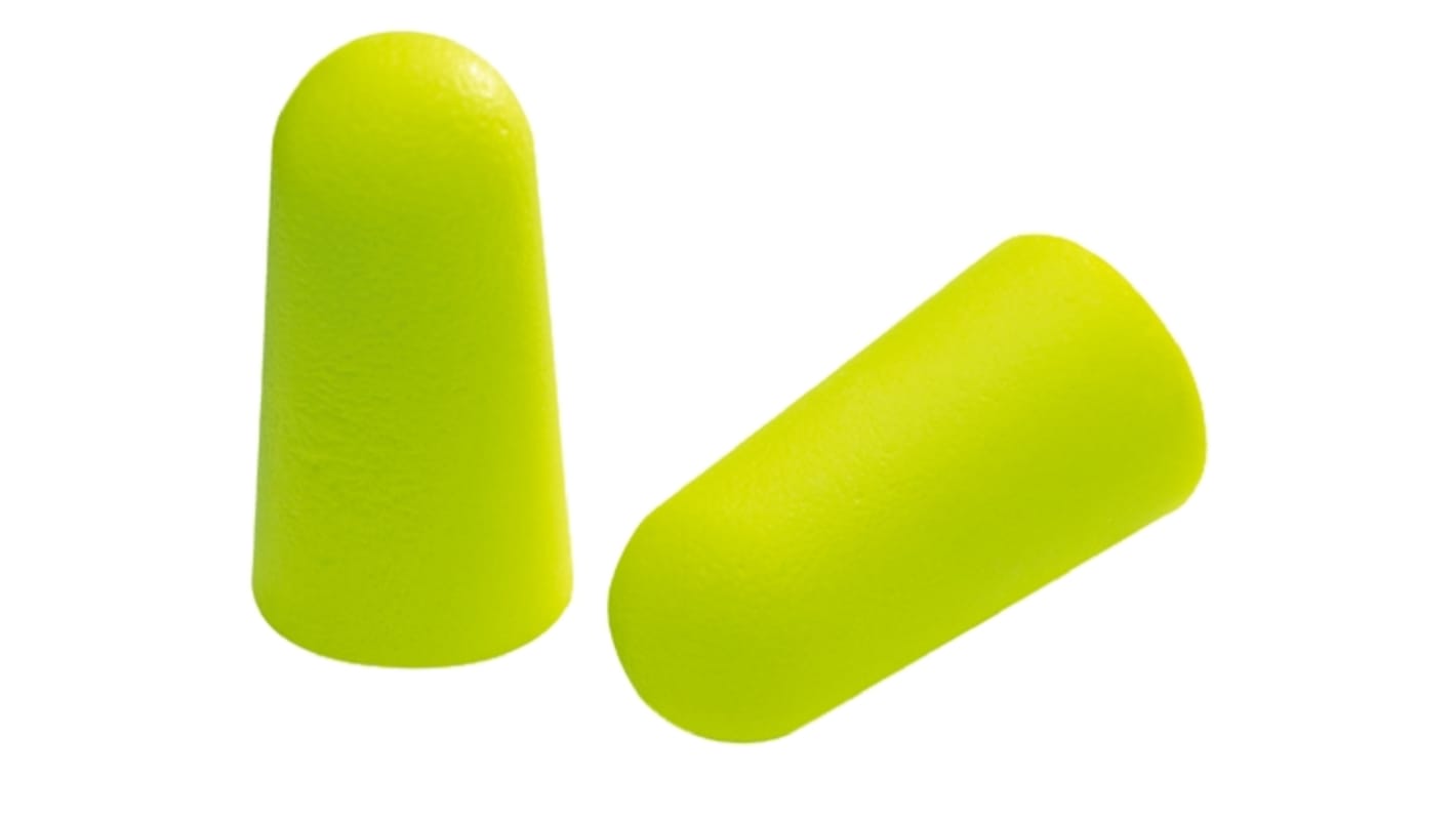 uvex x-fit Series Yellow Disposable Uncorded Ear Plugs, 26dB Rated, 200 Pairs
