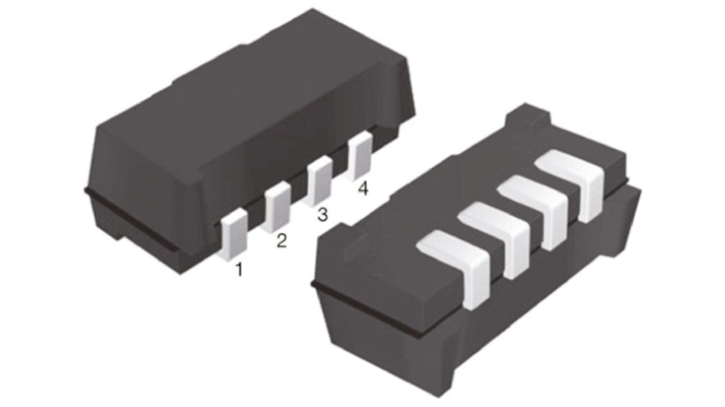 Vishay TSOP75236WTR, 36kHz IR Receiver, 950nm ±75 °, 30m Range, 2.5 V - 5.5V, SMT, 6.8 x 3 x 2.35mm