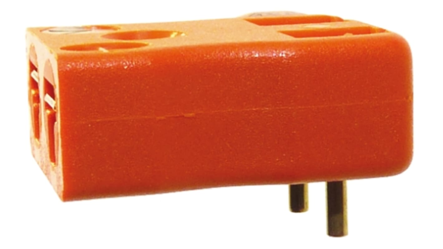 RS PRO, Miniature Miniature PCB Socket Connector for Use with Type N Thermocouple, 4mm Probe, ANSI, RoHS Compliant