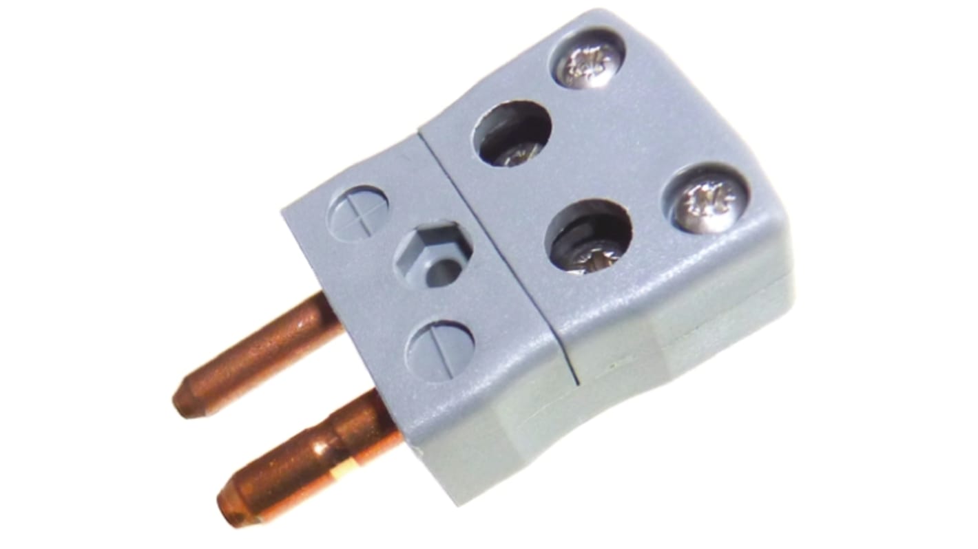 RS PRO ANSI Standard Quick Wire Plug Connector for use with Type B Thermocouple Type B, Standard