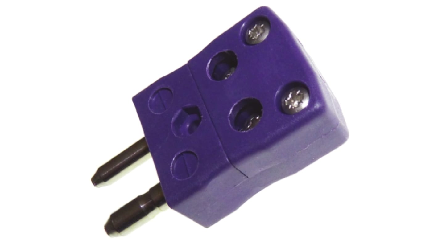 RS PRO ANSI Standard Quick Wire Plug Connector for use with Type E Thermocouple Type E, Standard