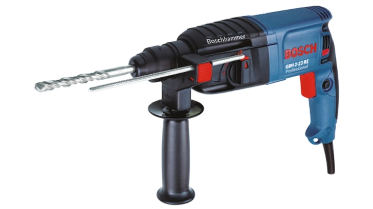 Bosch 650W有线SDS钻 SDS 锤钻 不含电池, 有刷电机, GBH2-23RE