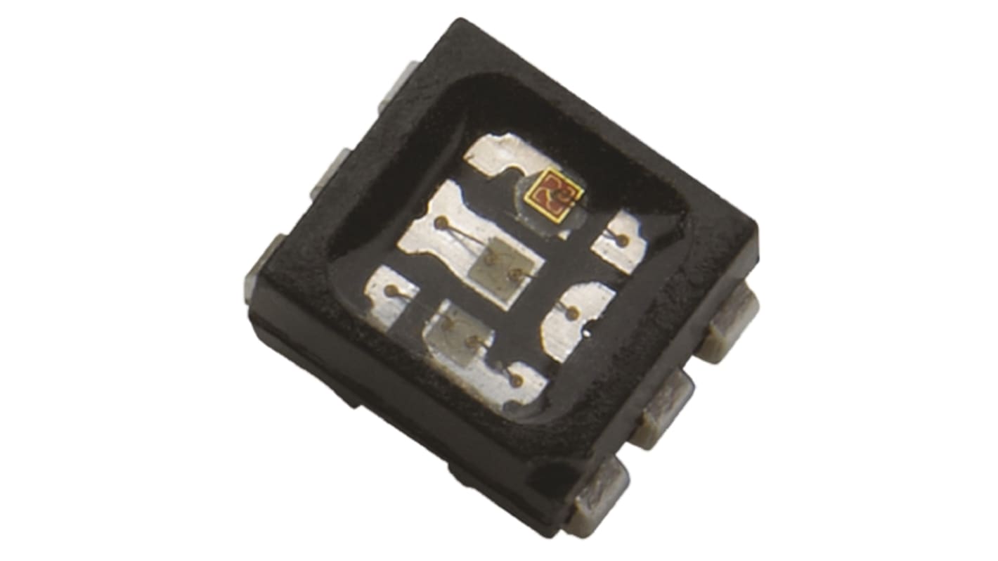 Broadcom 绿色，红色贴片发光二极管, PLCC 6封装, 3LED, 6针, ASMT-YTC2-0AA02