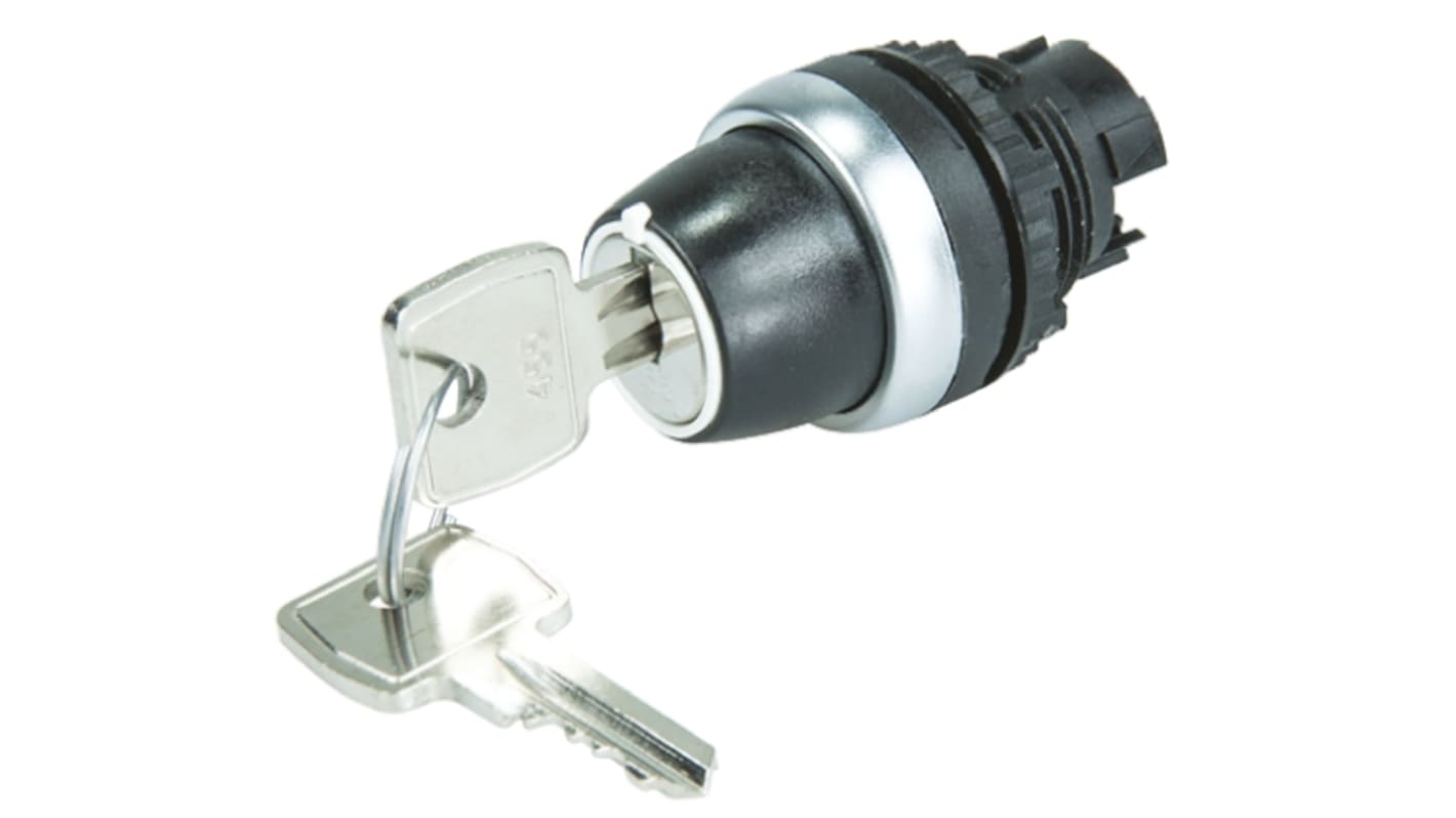 BACO BACO 2-position Key Switch Head, Latching, 22mm Cutout