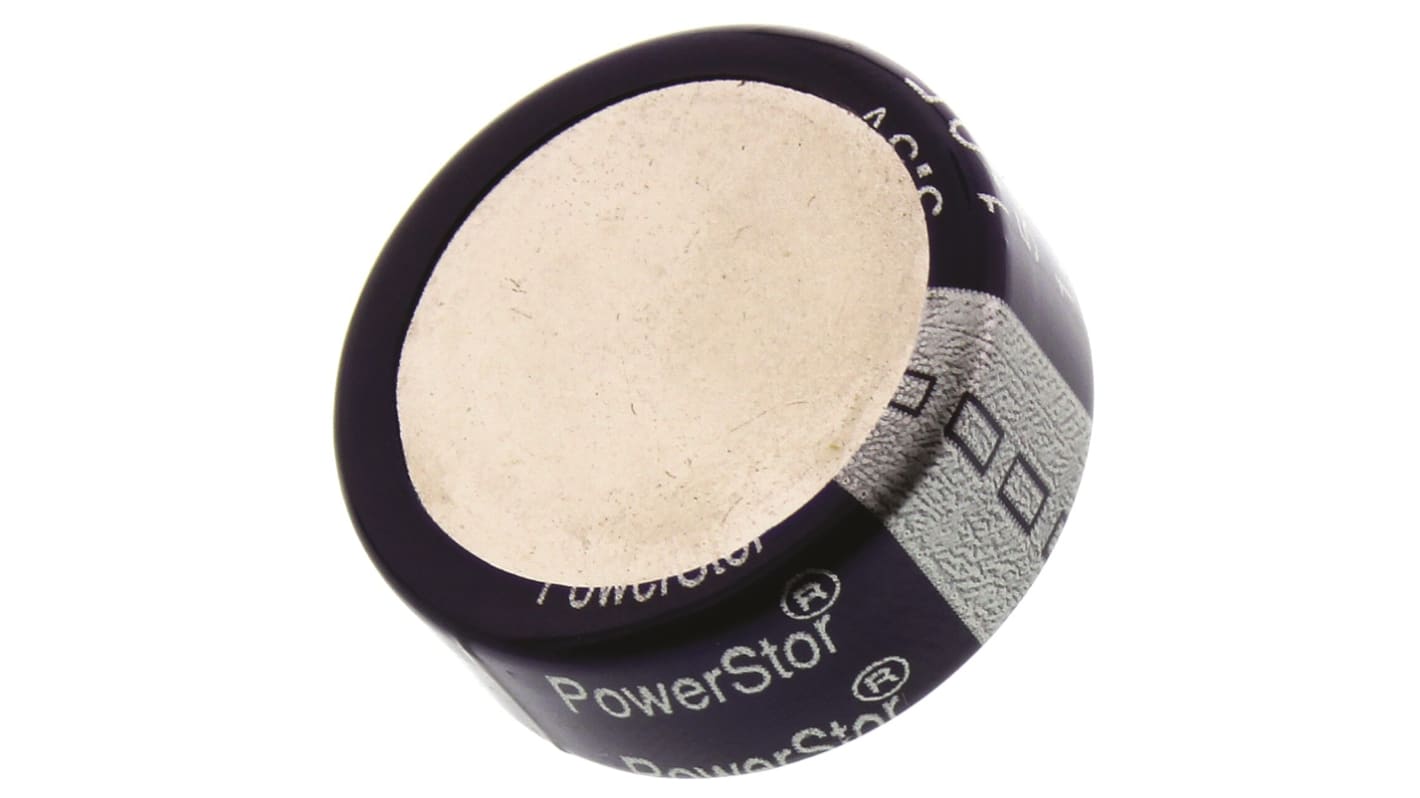Eaton 1F Supercapacitor -20 → +80% Tolerance 5.5V dc, Through Hole