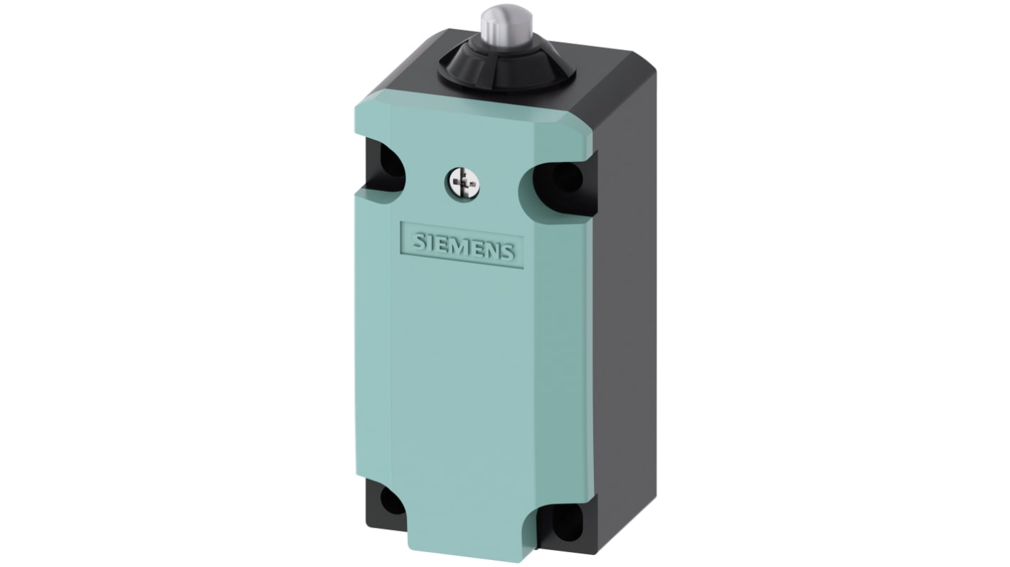 Siemens 3SE5 Series Plunger Limit Switch, NO/NC, Plastic Housing