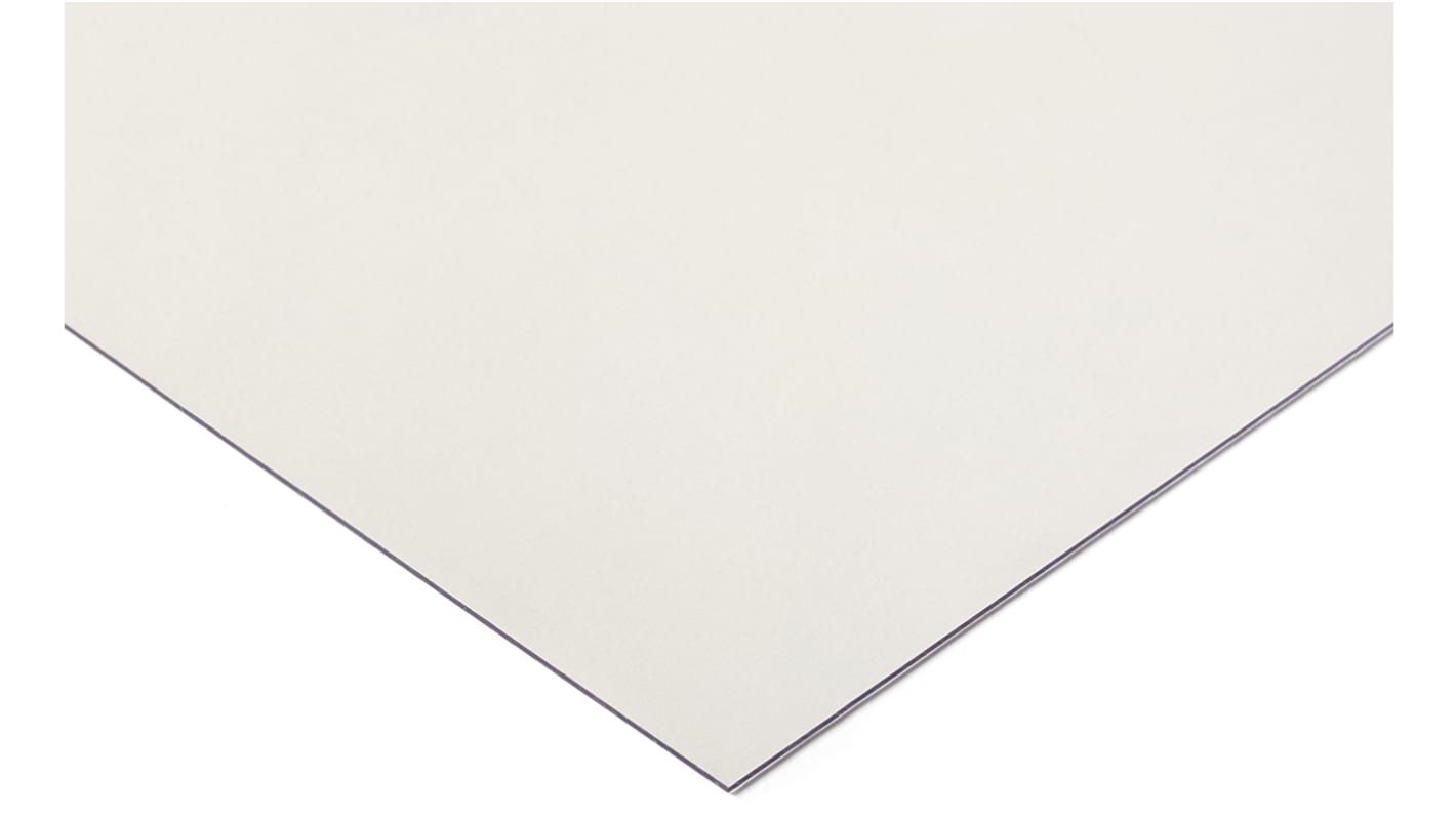 RS PRO Clear Plastic Sheet, 305mm x 625mm x 4mm