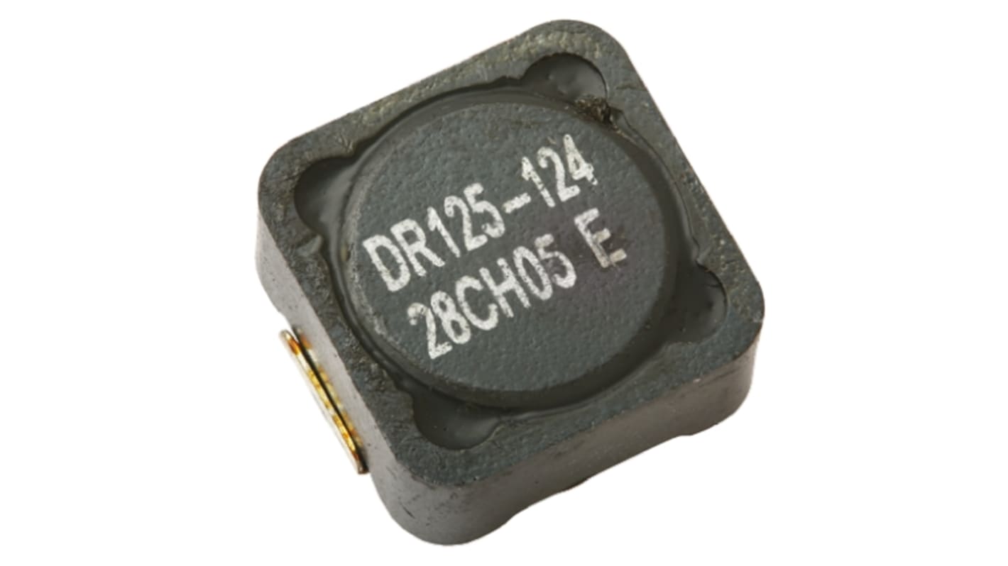 Eaton, 0125 Shielded Wire-wound SMD Inductor with a Ferrite Core, 33 μH ±20% Wire-Wound 3.84A Idc