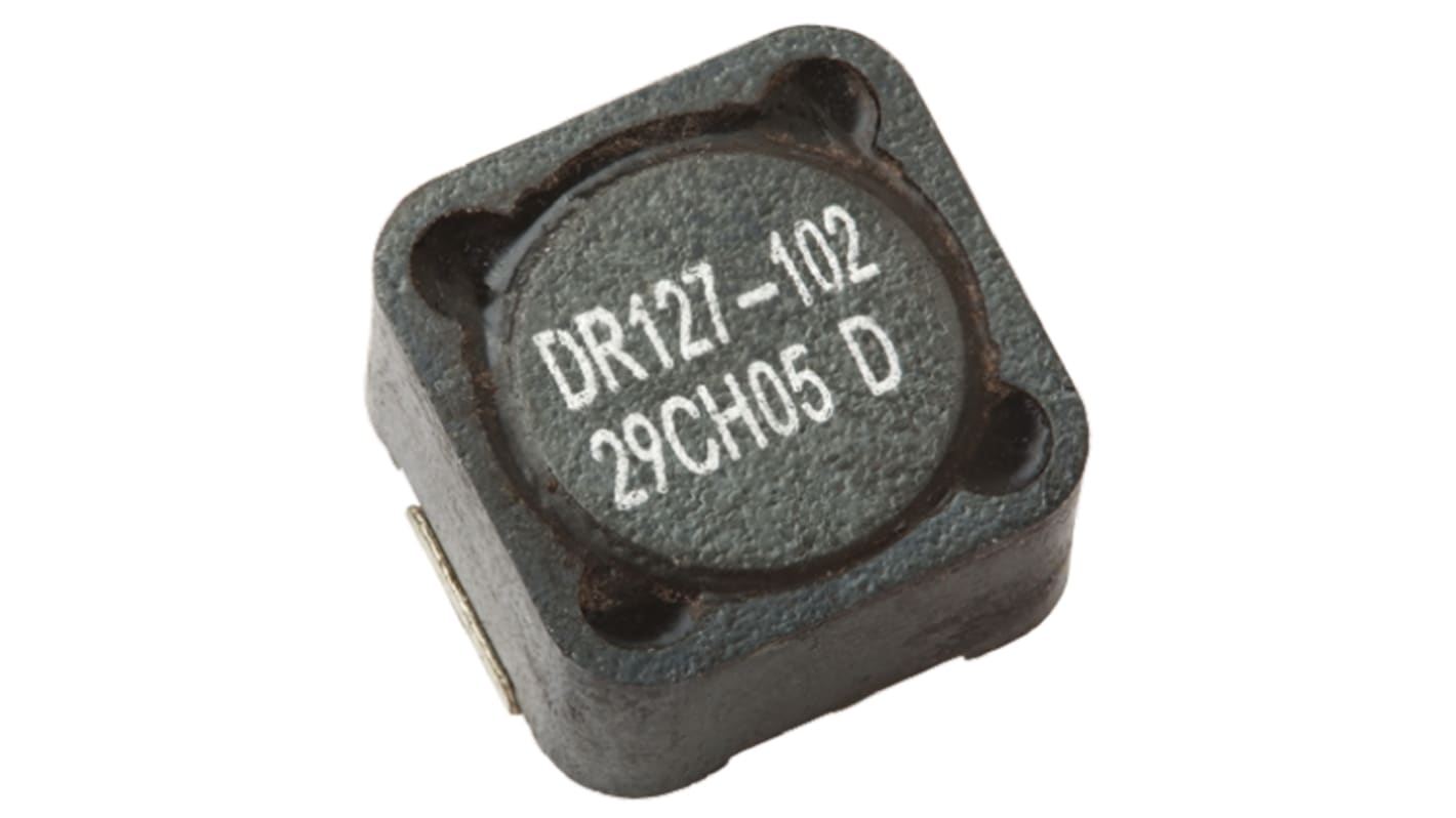 Eaton, 0127 Shielded Wire-wound SMD Inductor with a Ferrite Core, 33 μH ±20% Wire-Wound 6.22A Idc