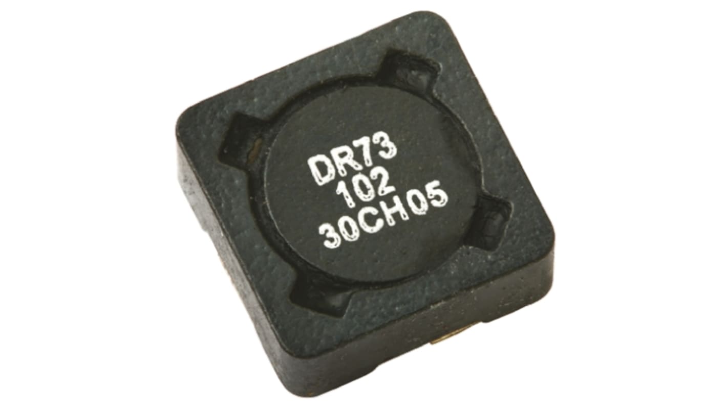 Inductor de montaje en superficie bobinado Eaton, 2,2 μH, ±20%, núcleo de Ferrita, apantallado 73, SRF:100kHz, 5.52A Idc