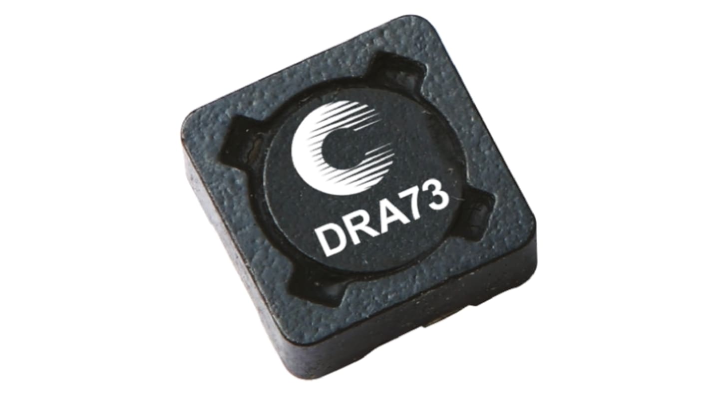 Eaton, 73 Shielded Wire-wound SMD Inductor with a Ferrite Core, 22 μH ±20% Wire-Wound 1.64A Idc