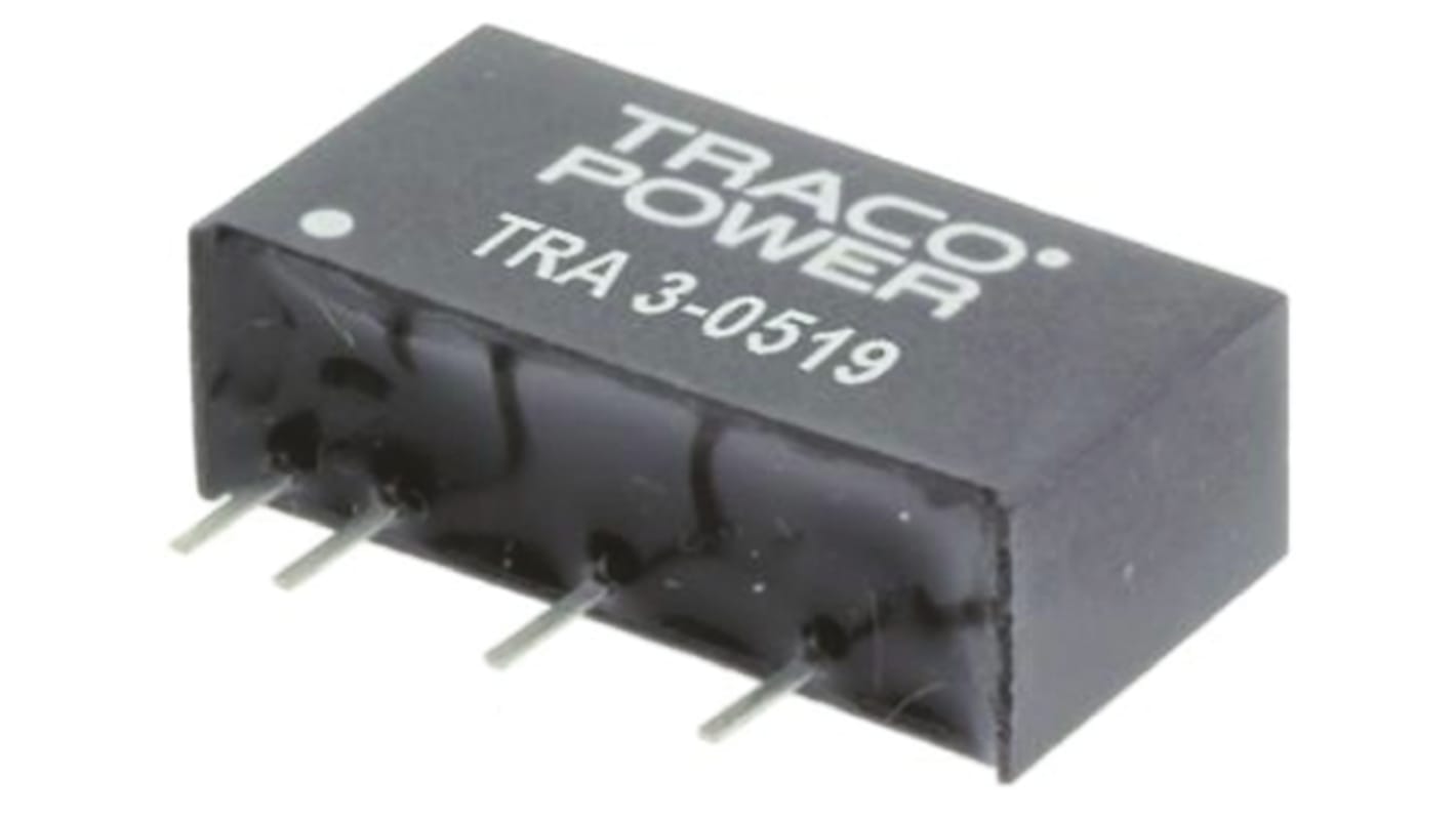 Convertitore c.c.-c.c. 3W, Vin 4,5 → 5,5 V c.c., Vout 5V cc, 1kV cc