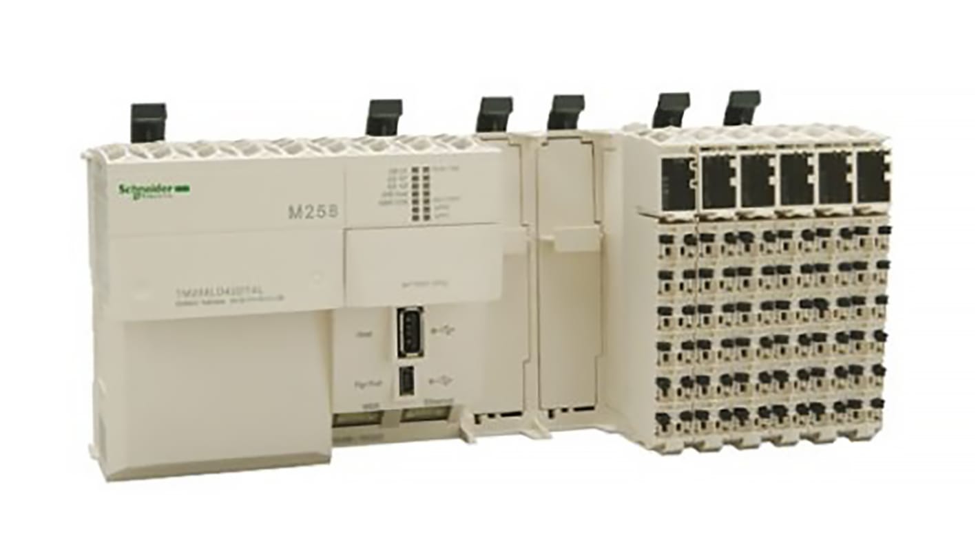 Sterownik programowalny PLC Schneider Electric Modicon M258 26 16 Ethernet, szeregowe, USB Analogowy, cyfrowy Cyfrowe